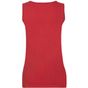 fruit of the loom Valueweight Vest Lady-Fit rouge