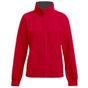 Promodoro Women´s Double Fleece Jacket red/light_grey