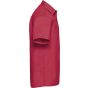 Russell Chemise en Popeline Polyester/Coton classique manches courtes homme classic_red