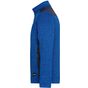 James&Nicholson Men´s Knitted Workwear Fleece Jacket -STRONG- royal_melange/navy