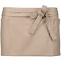 Kariban Tablier coton court beige
