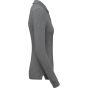 Kariban Polo piqué manches longues Bio180 femme grey_heather