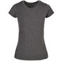 Build Your Brand Basic Ladies Basic Tee charcoal