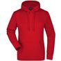 James&Nicholson Ladies´ Hooded Sweat red