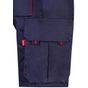 Velilla Bermuda multipoches bicolore navy/red