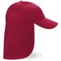 Beechfield Casquette de style légionnaire enfant classic_red