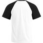 Promodoro Men´s Raglan T white/black