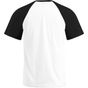 Promodoro Men´s Raglan T white/black