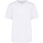 WK Designed To Work Tunique coton manches courtes unisexe white