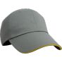 Result Herringbone Cap grey/yellow