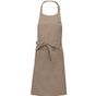Kariban Tablier polycoton avec poche beige