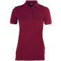 HRM Women's Heavy Performance Polo Bordeaux