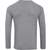 Premier Tee-shirt à manches retroussables Long John pour homme grey_marl