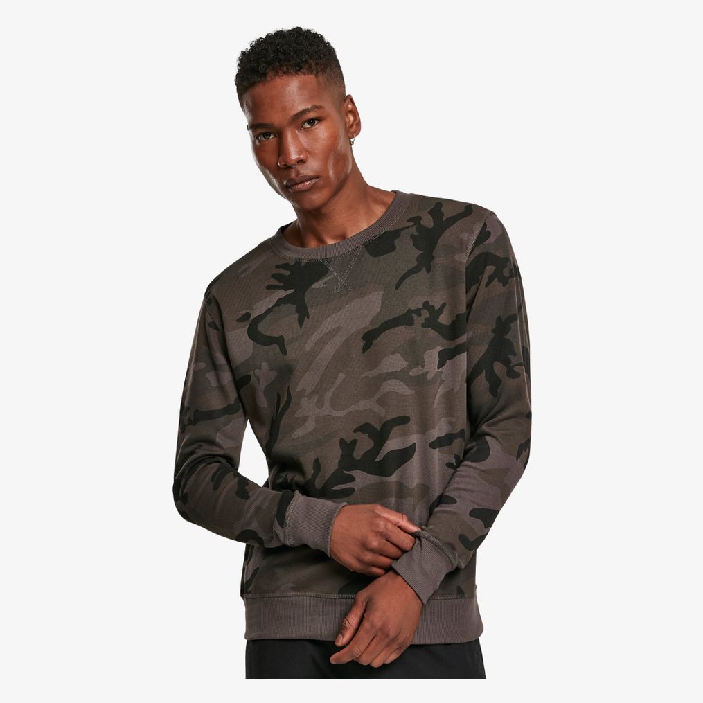 Camo Crewneck Build Your Brand