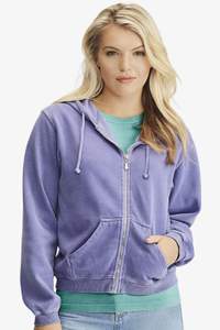 Image produit Ladies` Full Zip Hooded Sweatshirt