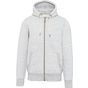 Kariban Sweat-shirt vintage zippé à capuche homme ash_heather