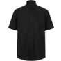 Henbury Men's wicking, anti-bac, quick dry s/s shirt black