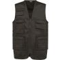 WK Designed To Work Gilet polycoton multipoches doublé unisexe dark_grey