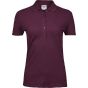 Tee Jays Women's Luxury Stretch Polo wine