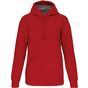 Kariban Sweat shirt capuche unisexe red