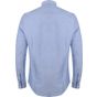 Henbury Men's modern l/s oxford - slim fit blue