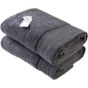 A&R Serviette de bain DeLuxe Dark grey