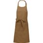Kariban Tablier polycoton avec poche camel