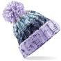 Beechfield Bonnet à pompon Corkscrew lavender_fizz