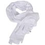 Build Your Brand Jersey Scarf white