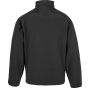 Result Recycled mens 2-layer printable softshell jacket black