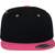 flexfit Classic Snapback 2-Tone Cap black/neon_pink