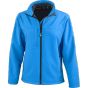 Result Womens recycled classic 3-layer softshell azure