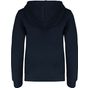 kariban Sweat-shirt capuche contrastée enfant navy/red