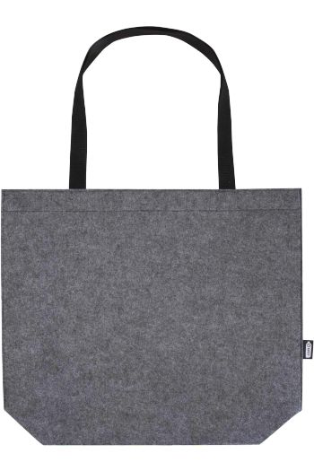 Image produit Sac shopping à soufflets Felta en feutrine recyclée de 20L
