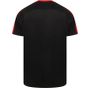 Finden+Hales Unisex team t-shirt black/red