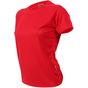 Cona Sports Ladies Rainbow Tech Tee red