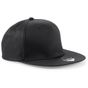 Beechfield Casquette snapback rappeur à 5 panneaux black