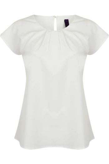 Image produit Pleat front s/s blouse