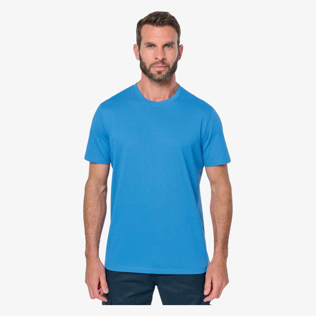T-shirt à traitement antibactérien homme WK Designed To Work