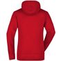 James&Nicholson Ladies´ Hooded Sweat red