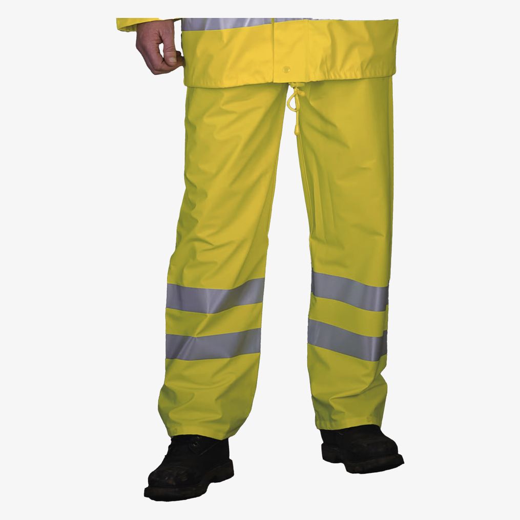 Pantalon de pluie respirant hi-vis soft flex yoko