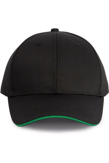 Image produit Casquette sandwich contrasté 6 panneaux Oeko-Tex