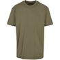 Build Your Brand Heavy Oversize Tee olive