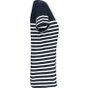Kariban T-shirt marin col rond Bio femme navy/white_stripe