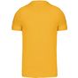 kariban T-shirt col V manches courtes yellow