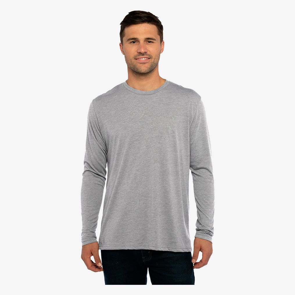 Unisex Tri-Blend Long Sleeve T-Shirt Next level apparel