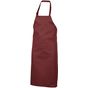 NewGen Tablier à bavette polycoton avec poche burgundy