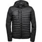 Tee Jays Hooded crossover jacket black/black