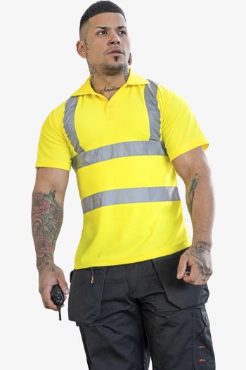 Hi-Vis basic polo shirt liverpool