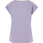 New Morning Studios Ladies regular extended shoulder tee lilac